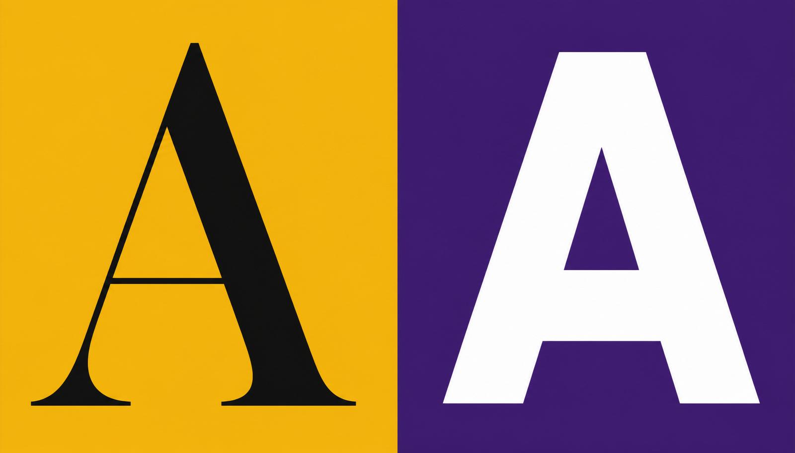 Printed book cover typography samples in serif, sans-serif and script styles