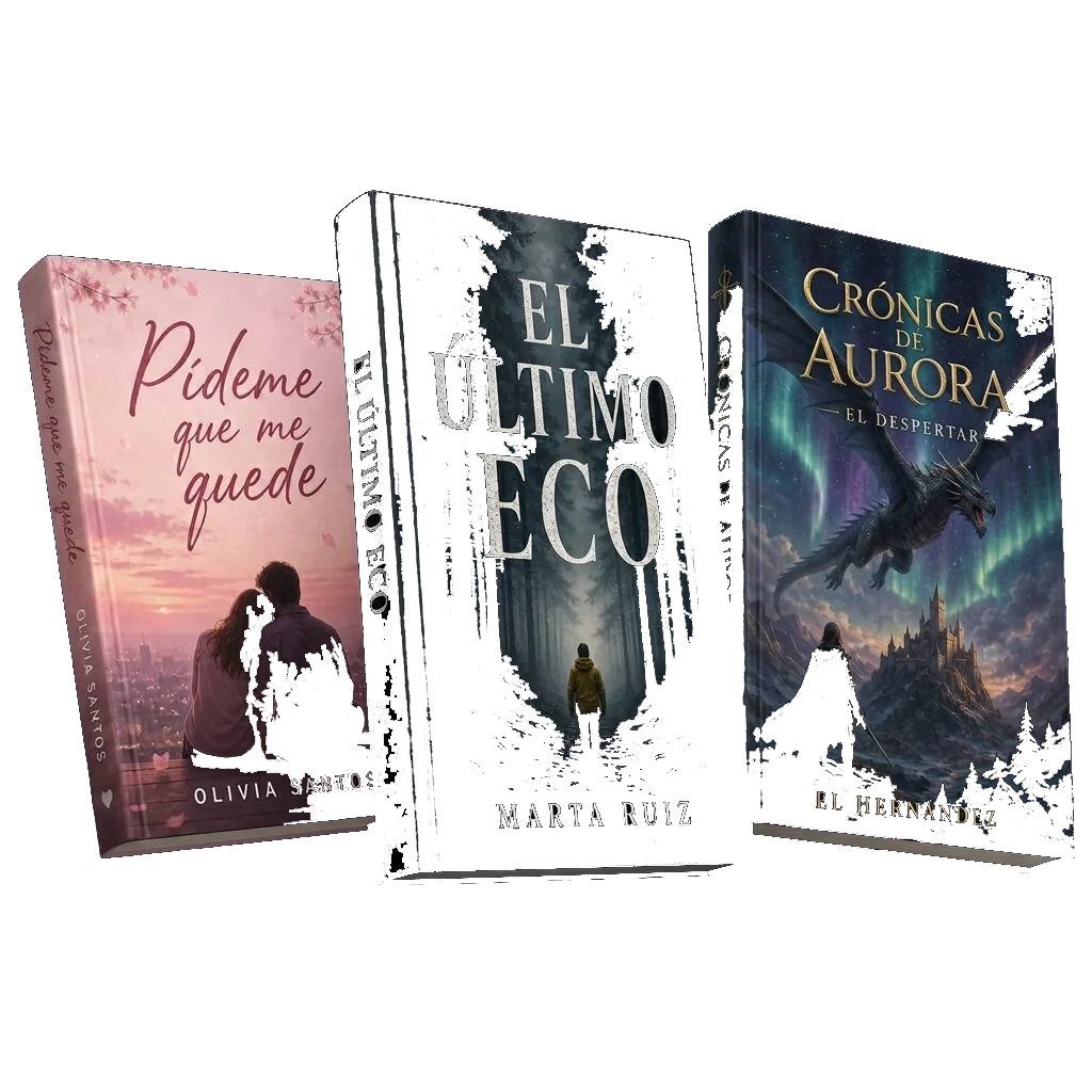 Portadas de libros profesionales para Amazon KDP
